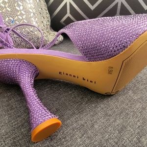 Gianni Bini purple sling  back Shoes.
